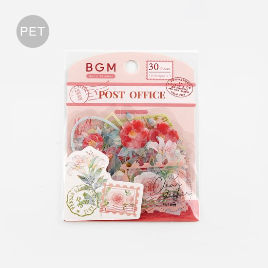 BGM Flake Stickers | Garden Post Office