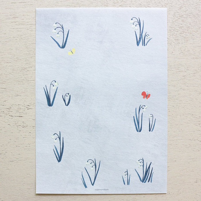 Yuko Omori Letter Pad // Michikusa Bana