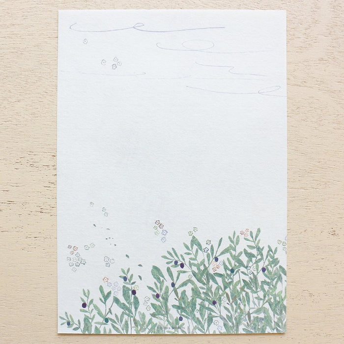 Yuko Omori Letter Pad // Michikusa Bana