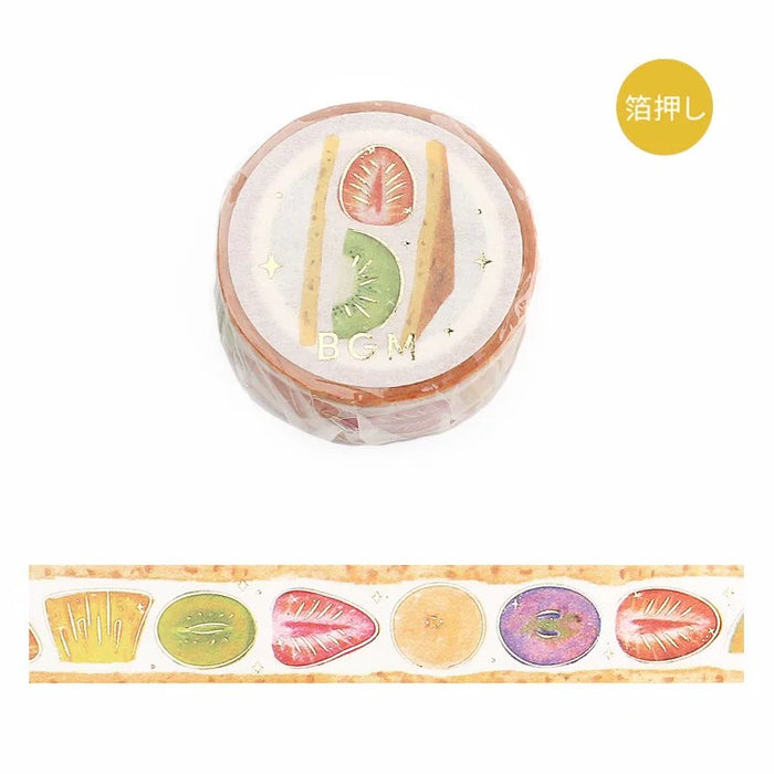 BGM Masking Tape //  Fruit Sandwich