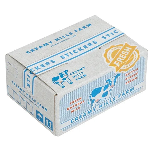 Haco Flake Sticker Box Set // Dairy Farm