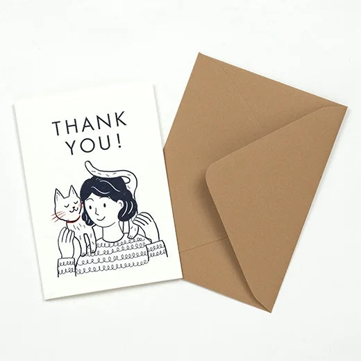 Greeting Life Mini Thank You Card // Best of Friends