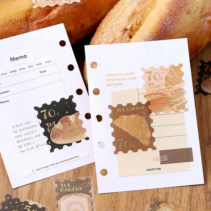 BGM Foiled Washi Flake Stickers | Postal Stamp Bakery