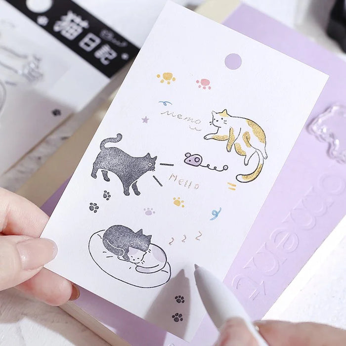 BGM Clear Stamp | Neko Diary