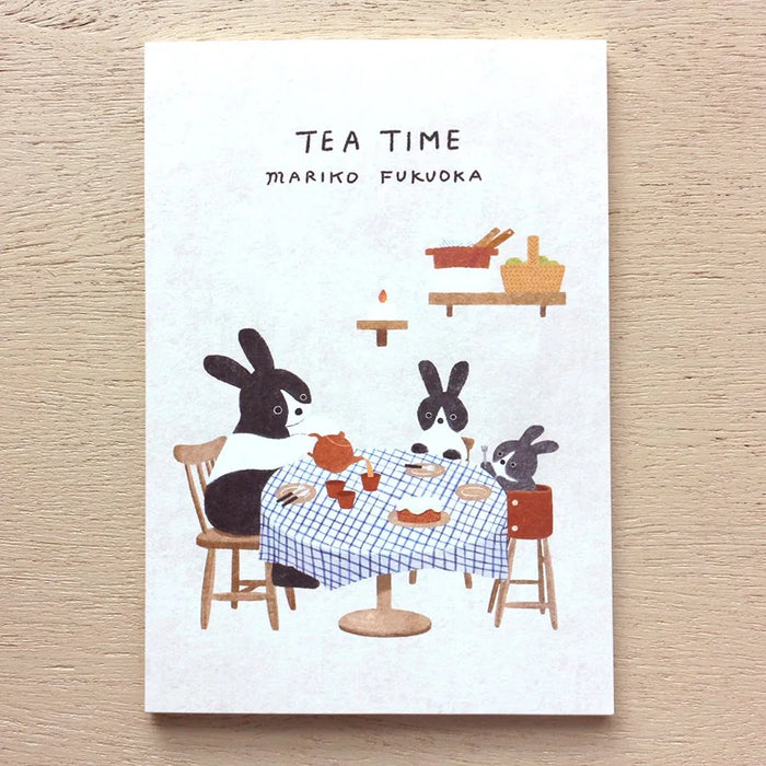 Mariko Fukuoka Postcard Book // Tea Time