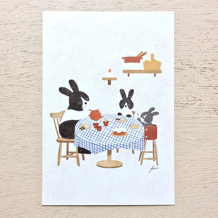 Mariko Fukuoka Postcard Book // Tea Time