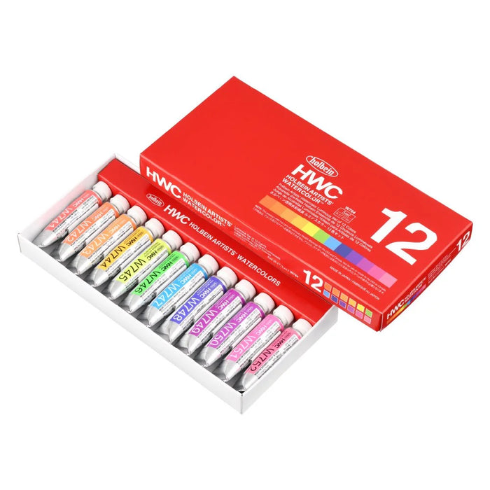 Holbein Artist's Watercolors in 5ml Tube (12 Luminous Colors)