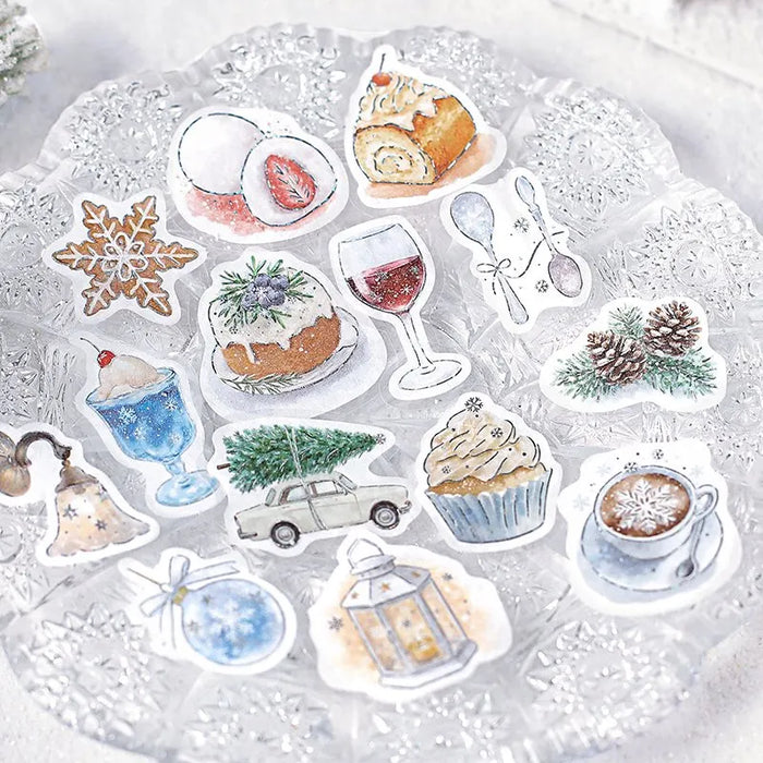 BGM Winter Limited Flake Stickers | Cafe A La Mode