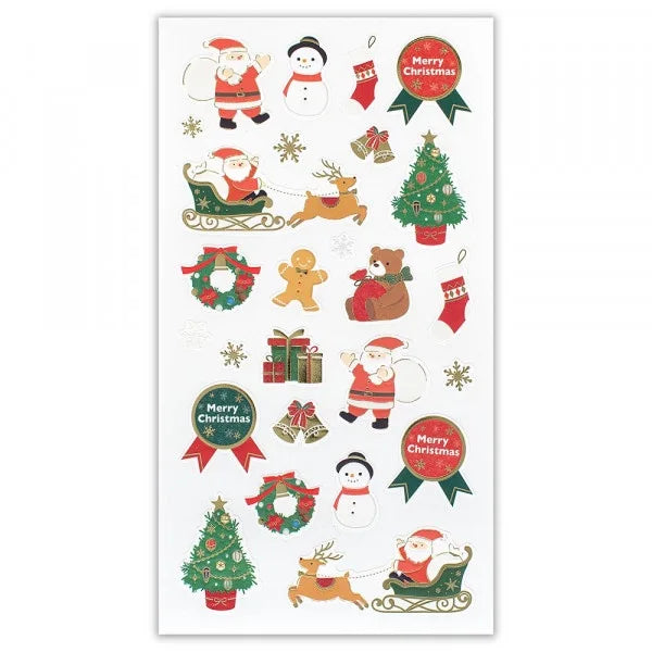 Christmas Sticker Sheet // Happy Holidays