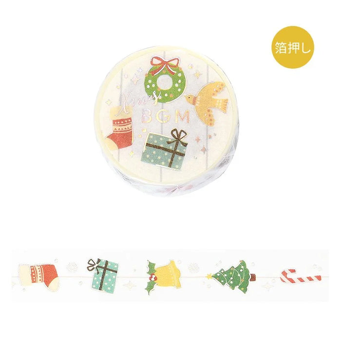 BGM Christmas Limited Masking Tape