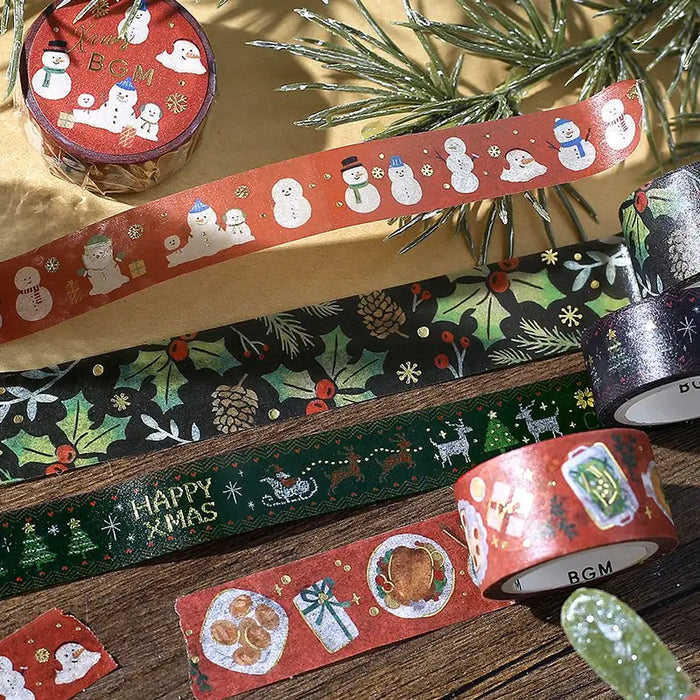 BGM Christmas Limited Masking Tape