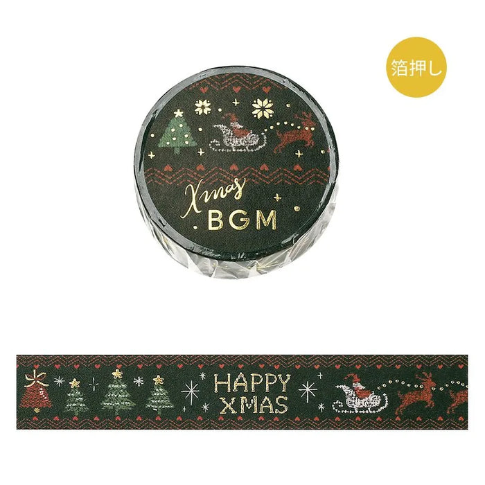 BGM Christmas Limited Masking Tape