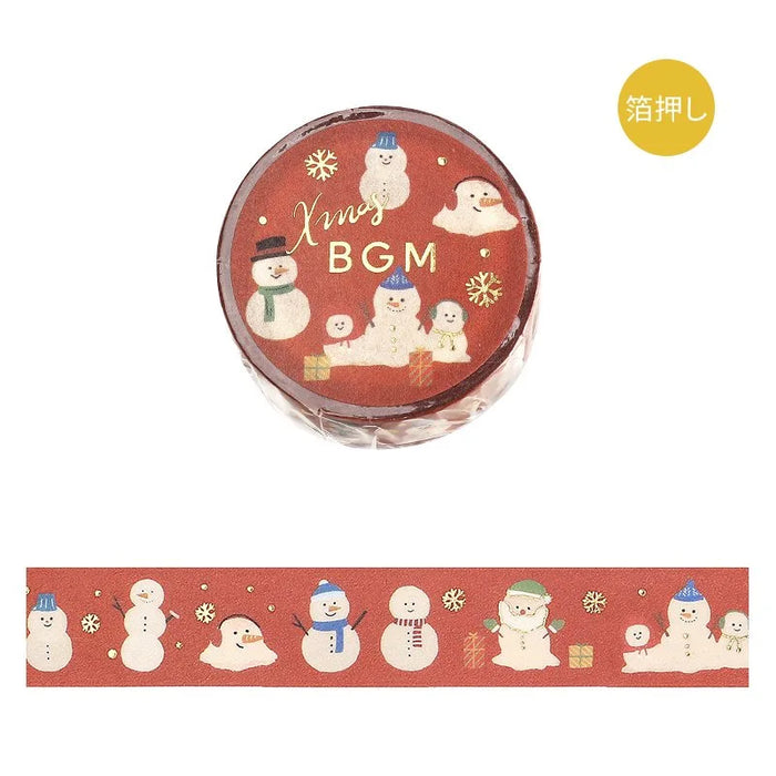 BGM Christmas Limited Masking Tape