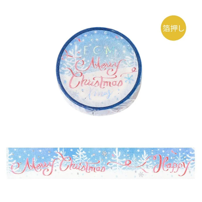 BGM Christmas Limited Masking Tape