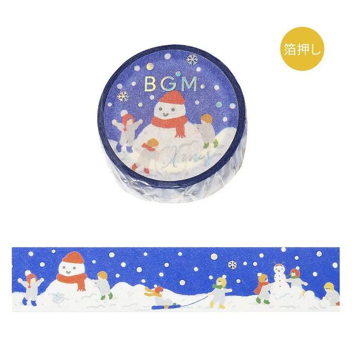 BGM Christmas Limited Masking Tape