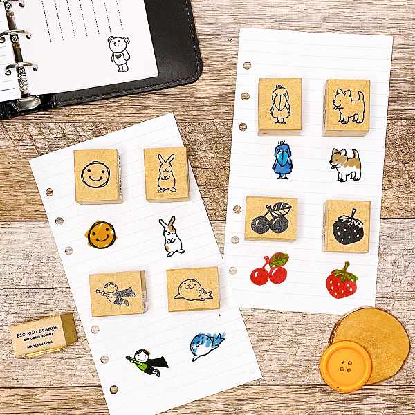 Kodomo No Kao Rubber Stamp // Cherry