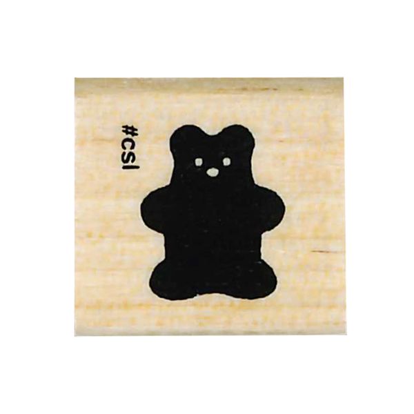 Kodomo No Kao Mini Rubber Stamp // Gummy Bear