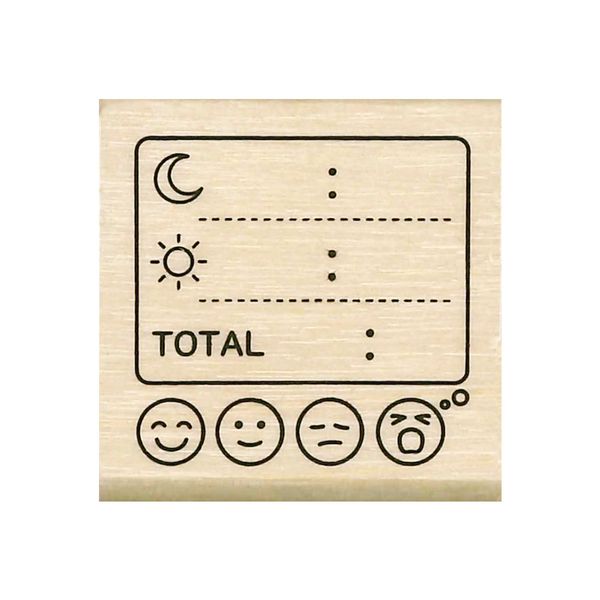 Kodomo No Kao Rubber Stamp // Sleep Tracker