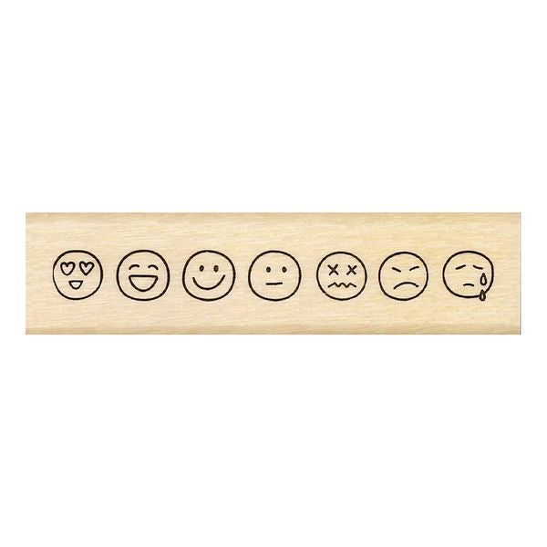 Kodomo No Kao Rubber Stamp // Mood Tracker