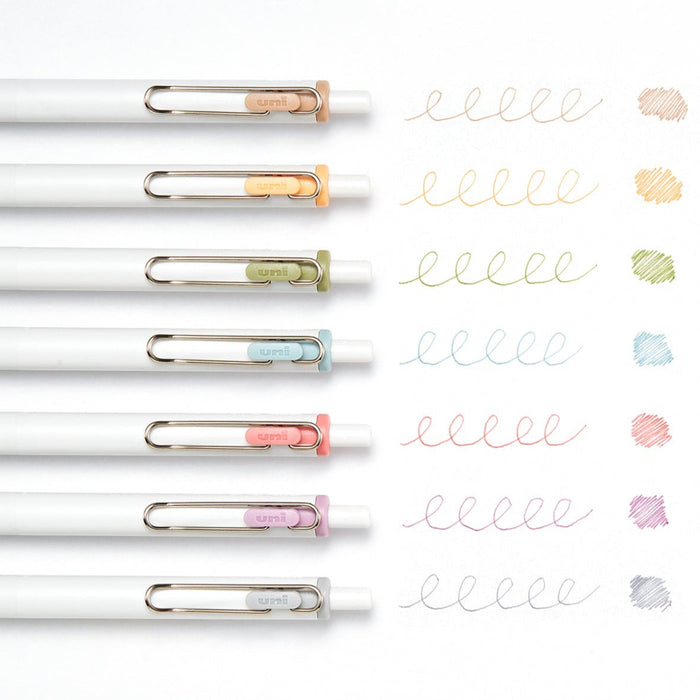 Uni-ball One Gel Pen 0.5mm // Fika Color Set