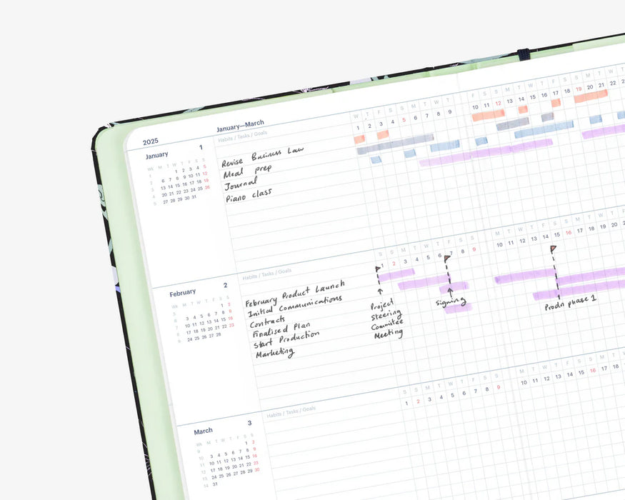 2025 Mossery REGULAR Planner Refill (Jan - Dec 2025)