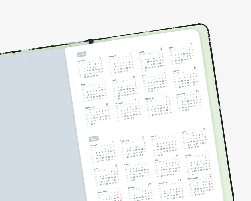 2025 Mossery REGULAR Planner Refill (Jan - Dec 2025)