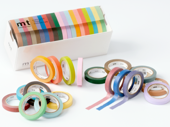 MT20P006 Light and Muted Color Washi Tape