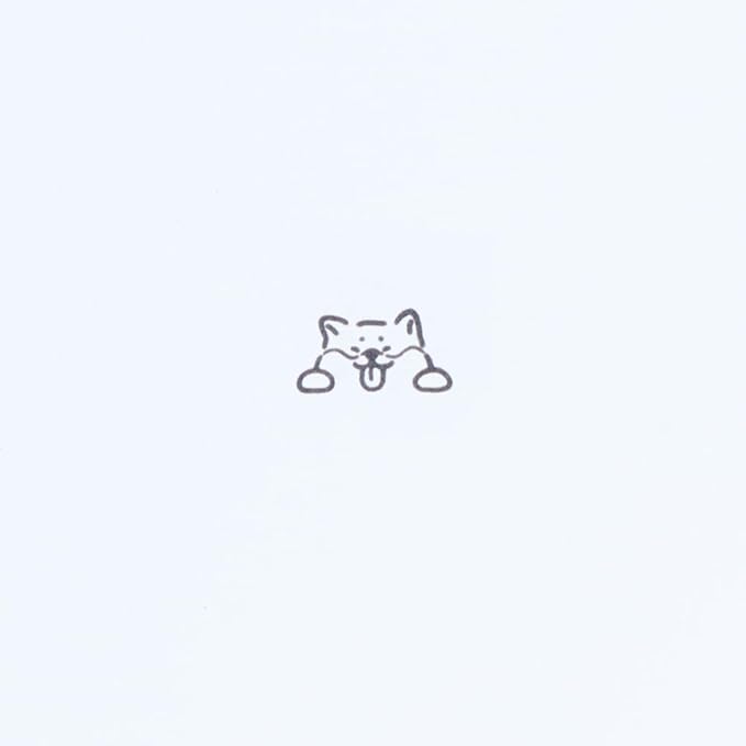 Pyokkori 3-in-1 Animal Stamp // Shiba Inu