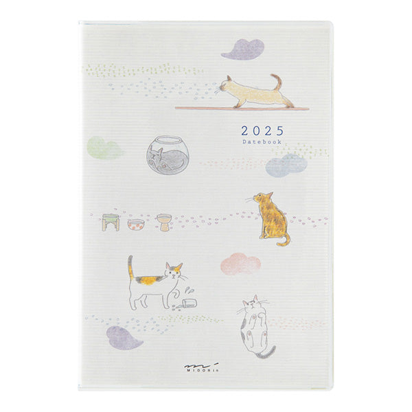 2025 MIDORI Pocket Diary // Cat