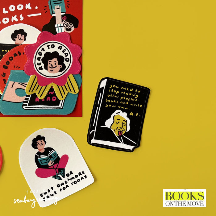 Projek SembangSembang Sticker // Oh Look, Books!