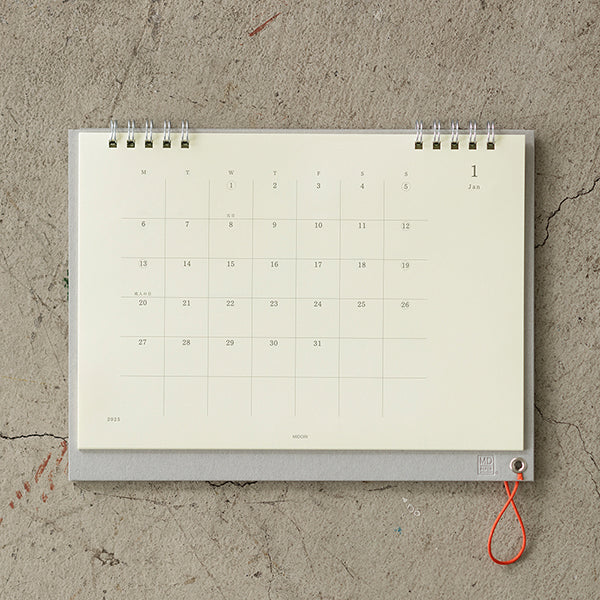 2025 MIDORI MD Desk Calendar // Monthly