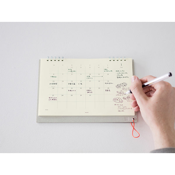 2025 MIDORI MD Desk Calendar // Monthly