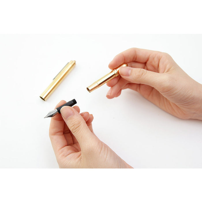 TRAVELER'S COMPANY Brass Fountain Pen Replacement Nib