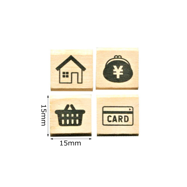 Kodomo No Kao Mini Rubber Stamp // Money