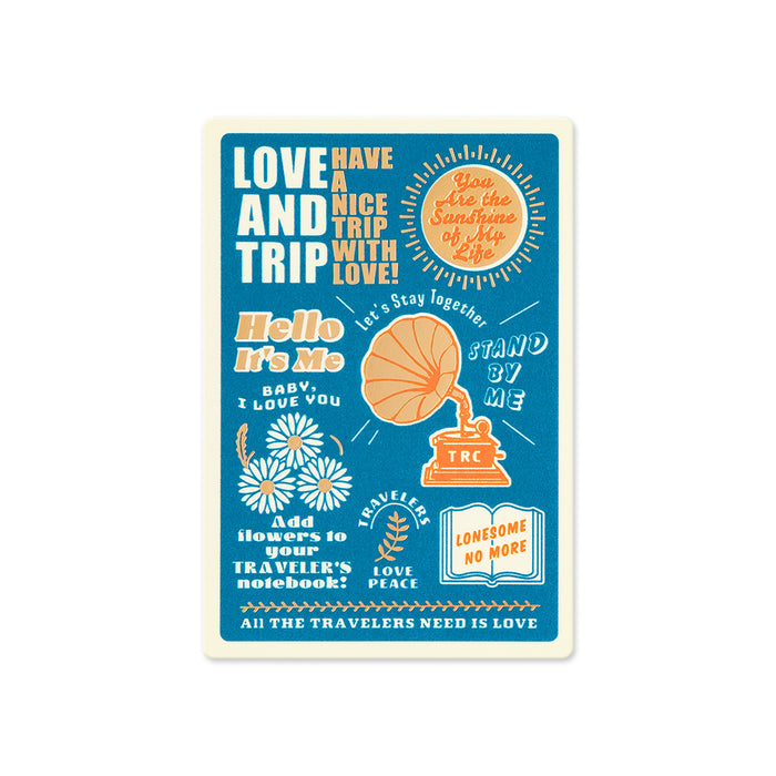 [PRE-ORDER] TRAVELER'S notebook Shitajiki Pencil Board // LOVE AND TRIP