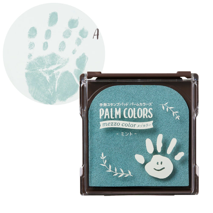 Shachihata Palm Colours (Handprint & Footprint) Ink Pad for Kids