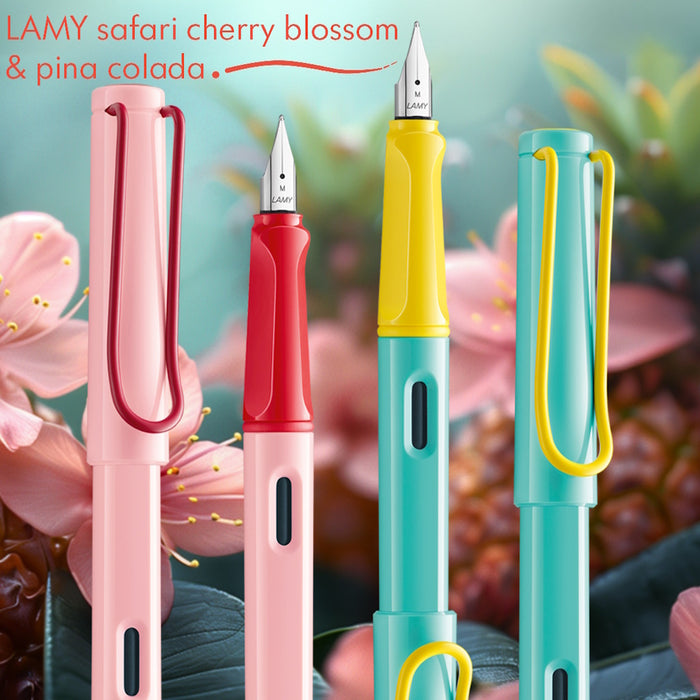 (2024 SUMMER LIMITED) LAMY Safari Cherry Blossom Fountain Pen