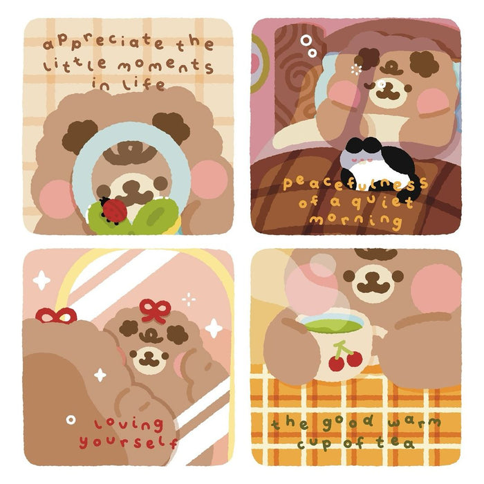 Miichimochi Postcard // Good Things Will Happen (Square)