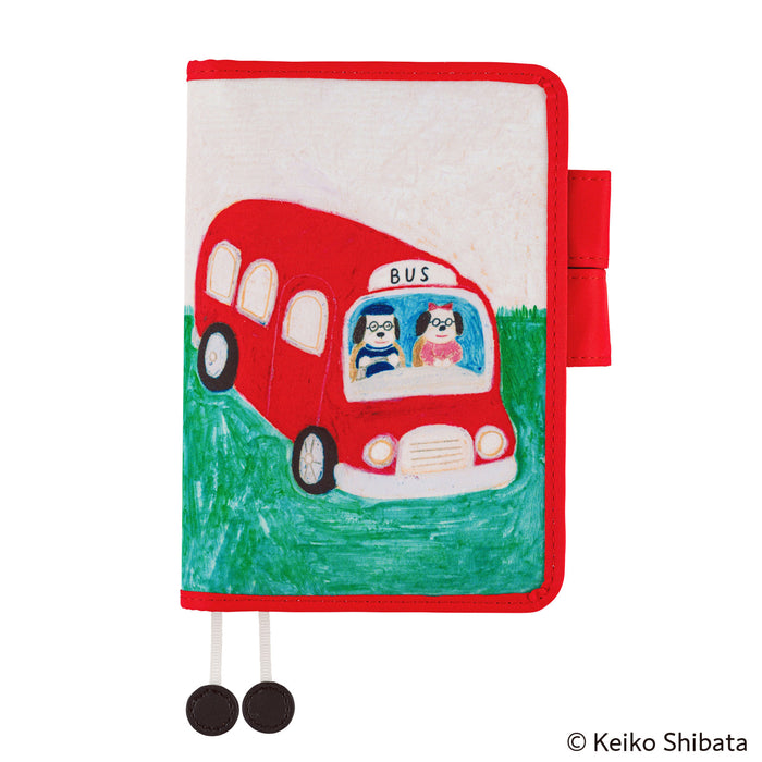 Hobonichi Techo Original Cover (A6 Size) // Keiko Shibata: Bus Management by Mr. and Mrs. Inoue