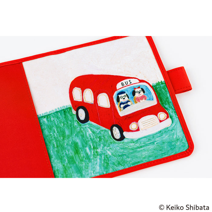 Hobonichi Techo Original Cover (A6 Size) // Keiko Shibata: Bus Management by Mr. and Mrs. Inoue