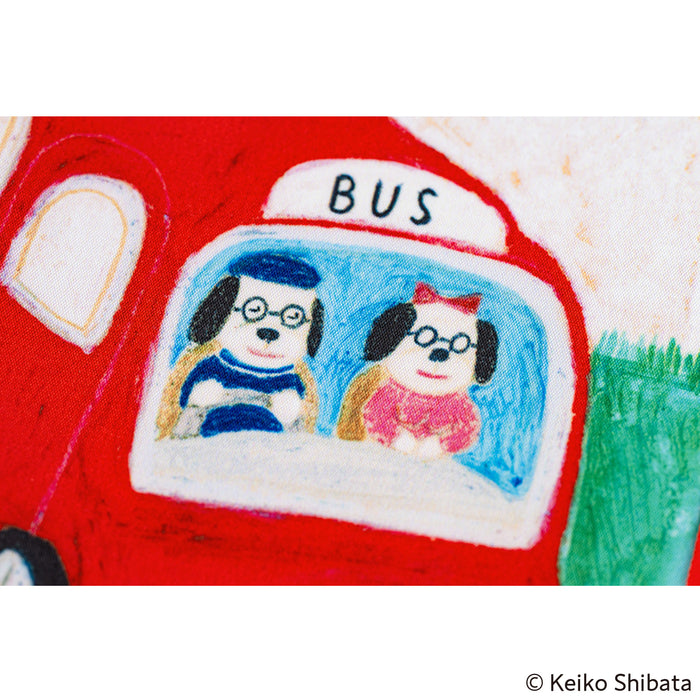 Hobonichi Techo Original Cover (A6 Size) // Keiko Shibata: Bus Management by Mr. and Mrs. Inoue