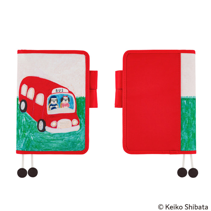 Hobonichi Techo Original Cover (A6 Size) // Keiko Shibata: Bus Management by Mr. and Mrs. Inoue