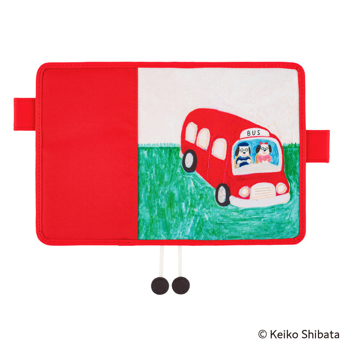 Hobonichi Techo Original Cover (A6 Size) // Keiko Shibata: Bus Management by Mr. and Mrs. Inoue