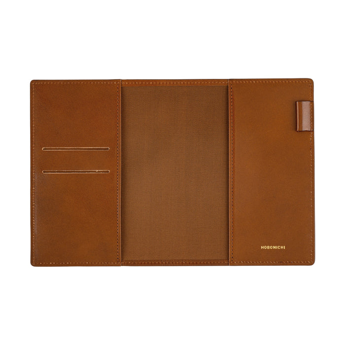 Hobonichi Techo Original Cover (A6 Size) // Leather: Taut (Brown)