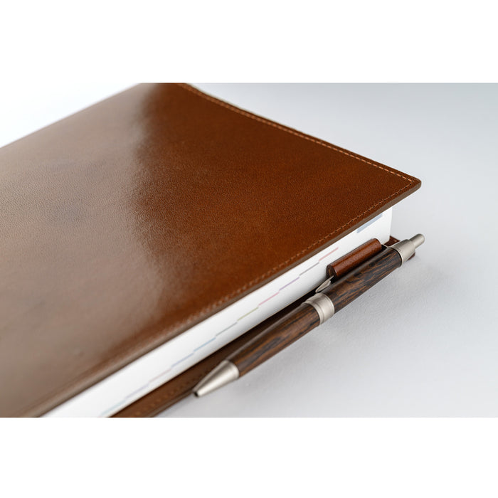 Hobonichi Techo Cousin Cover [A5 Size] // Leather: Taut (Brown)