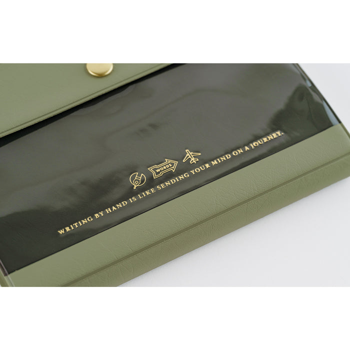 Hobonichi Techo Original Cover (A6 Size) // Alettone (Olive)