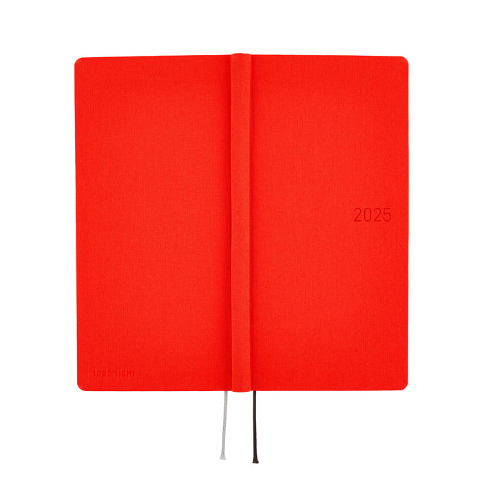 2025 Hobonichi Weeks Hardcover Planner // Colors: Chili Pepper