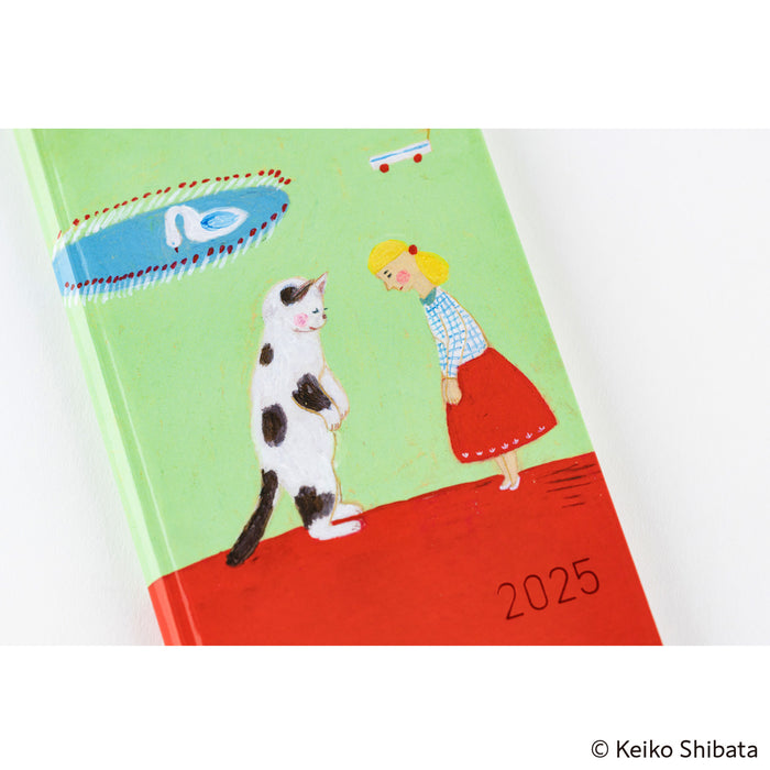 2025 Hobonichi Weeks Hardcover Planner // Keiko Shibata: Thanks for Your Hard Work, Aoki-san