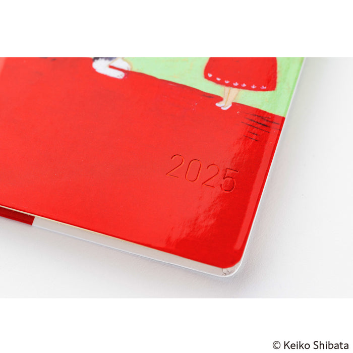 2025 Hobonichi Weeks Hardcover Planner // Keiko Shibata: Thanks for Your Hard Work, Aoki-san