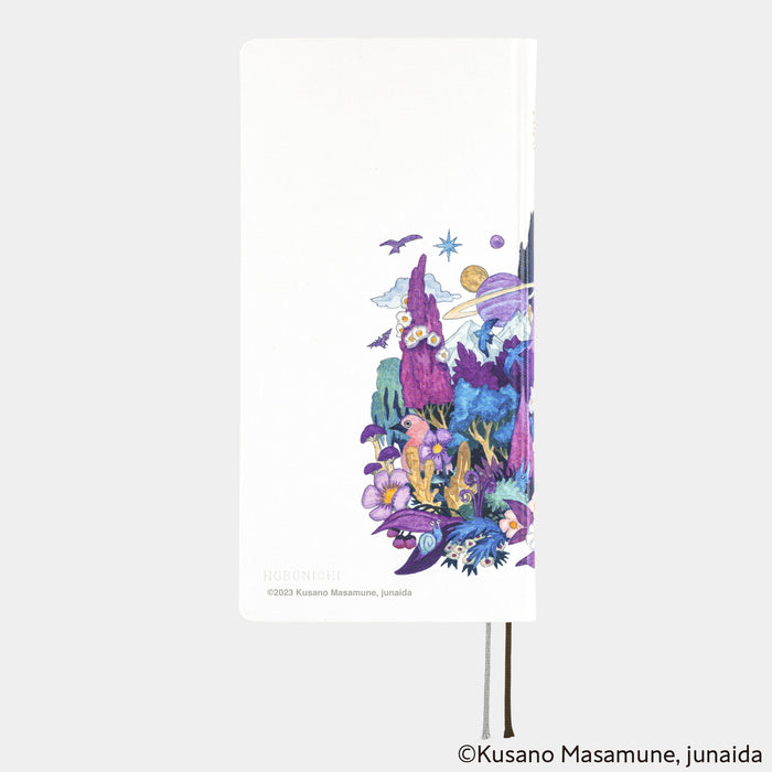 2025 Hobonichi Weeks Hardcover Planner // Masamune Kusano x junaida: Through the Purple